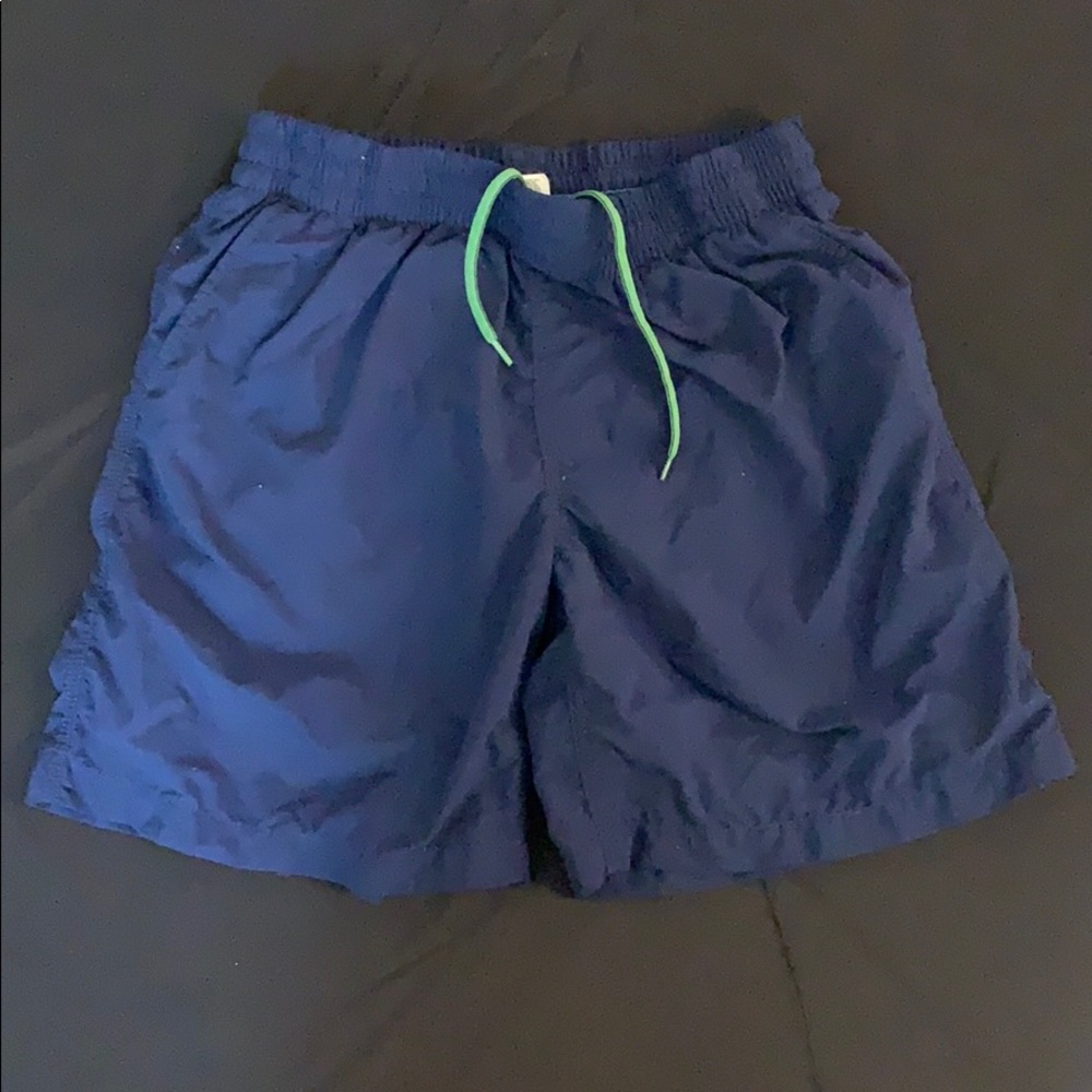 Gap navy blue swim trunks